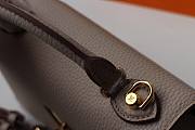  Louis Vuitton | Twist One Handle PM Taurillon Leather Gray | M57093 - 6