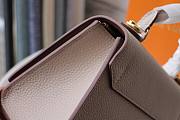  Louis Vuitton | Twist One Handle PM Taurillon Leather Gray | M57093 - 5