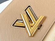 Louis Vuitton LVTwist MM Beige/ Creme Epi Leather | M55677 - 6