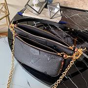 LV Multi Pochette Accessoires Monogram Empreinte Leather Black | M45839 - 6