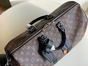 LV Keepall Bandoulière 45 Monogram Macassar travel | M41418 - 6