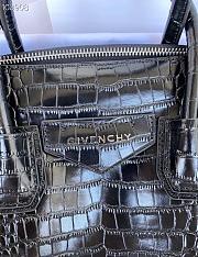 Givency Medium Antigona Soft Bag In Crocodile effect Leather | BB50F2B11E - 4
