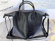 Givency Small Antigona Soft Bag In Crocodile effect Leather | BB50F2B11E - 2