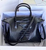 Givency Medium Antigona Soft Bag In Crocodile effect Leather | BB50F2B11E - 1