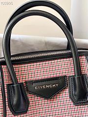 Givency Medium Antigona Soft Bag In Red Leather | BB50F2B11E - 4