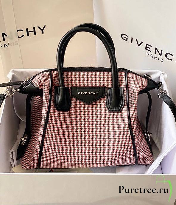 Givency Medium Antigona Soft Bag In Red Leather | BB50F2B11E - 1
