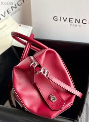 Givency Small Antigona Soft Bag In Red Leather | BB50F2B11E - 5