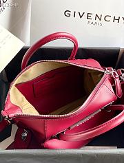 Givency Small Antigona Soft Bag In Red Leather | BB50F2B11E - 4