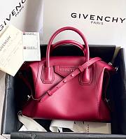 Givency Small Antigona Soft Bag In Red Leather | BB50F2B11E - 1