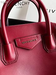 Givency Medium Antigona Soft Bag Red Leather | BB50F2B11E - 6