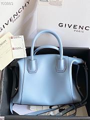 Givency Small Antigona Soft Bag In Blue Leather | BB50F2B11E - 3