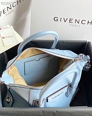 Givency Small Antigona Soft Bag In Blue Leather | BB50F2B11E - 5