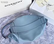 Givency Medium Antigona Soft Bag In Blue Leather | BB50F2B11E - 2
