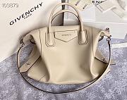 Givency Medium Antigona Soft Bag In Creme Leather | BB50F2B11E - 6