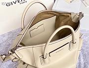 Givency Medium Antigona Soft Bag In Creme Leather | BB50F2B11E - 4