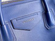 Givency Medium Antigona Soft Bag In Deep Blue Leather | BB50F2B11E - 3