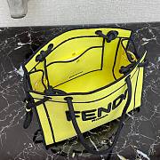 Fendi Roma Tote Bag Yellow - 3