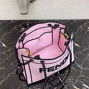 Fendi Roma Tote Bag Pink - 2