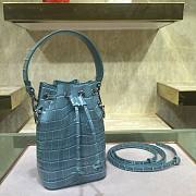 Fendi Mon Tresor minit tote bag bucket bag blue | 8BS010 - 6