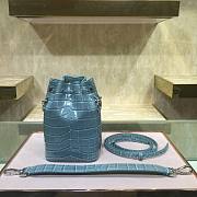 Fendi Mon Tresor minit tote bag bucket bag blue | 8BS010 - 5