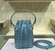 Fendi Mon Tresor minit tote bag bucket bag blue | 8BS010 - 1