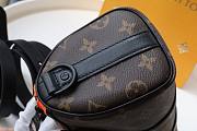 Keepall XS Monogramcanvas with black matte leather for men | M80201 - 4