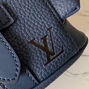 LV Christopher XS Taurillon Leather in Blue Bag | M58495 - 5
