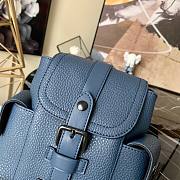 LV Christopher XS Taurillon Leather in Blue Bag | M58495 - 4