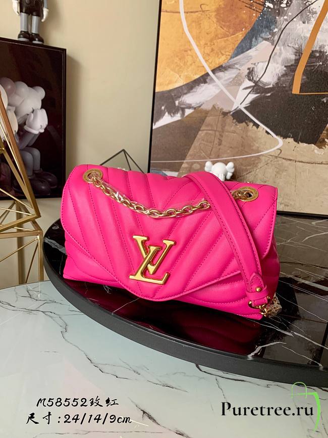 LV New Wave Chain Bag H24 in Pink - Handbags | M58552 - 1