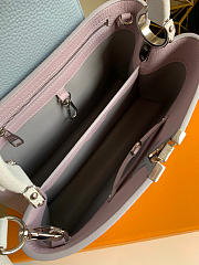Louis Vuitton Capucines MM Gray/ Pink | M53962 - 3
