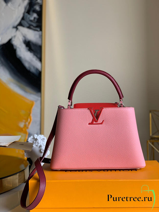 Louis Vuitton Capucines MM Red/ Pink | M53962 - 1