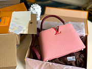 Louis Vuitton Capucines MM Red/ Pink | M53962 - 6