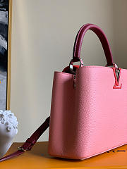 Louis Vuitton Capucines MM Red/ Pink | M53962 - 5