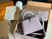 Louis Vuitton Capucines BB Gray/ Pink | M53962 - 2