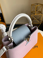 Louis Vuitton Capucines BB Gray/ Pink | M53962 - 5