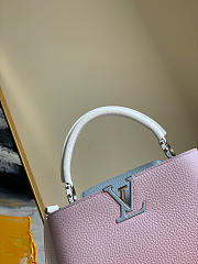 Louis Vuitton Capucines BB Gray/ Pink | M53962 - 6