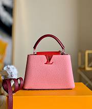 Louis Vuitton Capucines BB Red/ Pink | M53962 - 1