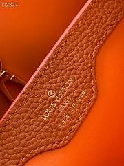 LV Capucines BB Bag Leather Python Orange 27 cm | M97980 - 3