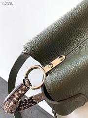 LV Capucines BB Bag Python Leather Green 27cm | M97980 - 2