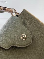 LV Capucines BB Bag Python Leather Green 27cm | M97980 - 5