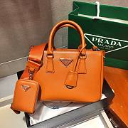 Prada Galleria Saffiano leather small bag - orange | 1BA296 - 3