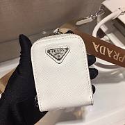 Prada Galleria Saffiano leather small bag - white | 1BA296 - 2