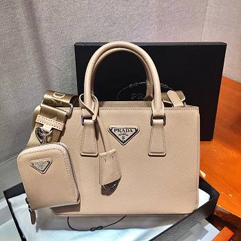 Prada Galleria Saffiano leather small bag - beige | 1BA296