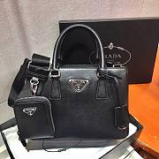 Prada Galleria Saffiano leather small bag - black | 1BA296 - 2
