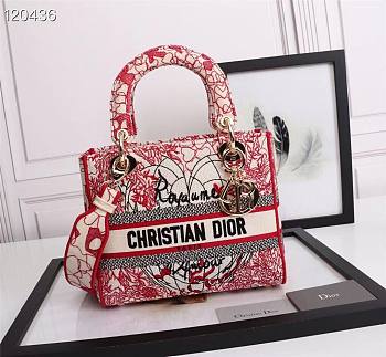 Dior Amour Lady My ABCDior Red size 24cm | 0564