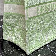 Dior tote book reverse green 36cm - 2