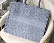 DIOR Book Tote Blur Cannage Embroidery 41cm - 5