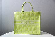 DIOR | Book Tote Yellow Oblique Embroidery - 41.5cm - 1