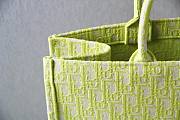 DIOR | Book Tote Yellow Oblique Embroidery - 41.5cm - 4