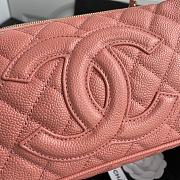 Chanel Grained Leather Hobo Bag Orange | B01960 - 4